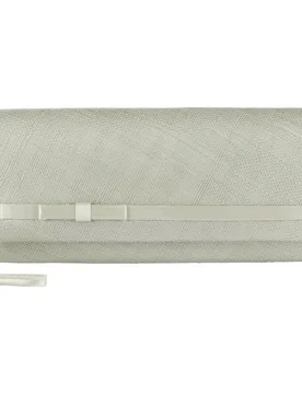 Sinamay Clutch Shoulder Bag by - grey - Damen - Seeberger - FashionsVida
