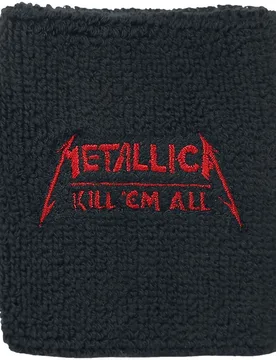 Schweißband - Kill 'Em All - Wristband - schwarz - Lizenziertes Merchandise! - Unisex - unisex - Metallica - FashionsVida