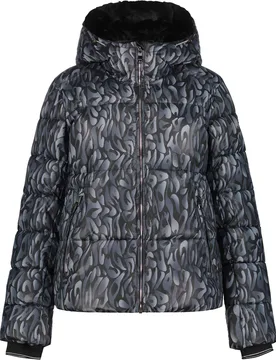 Isolierende, wasserfeste Skijacke Suomutunturi Anthracite für Damen Größe S Grau - Luhta - FashionsVida
