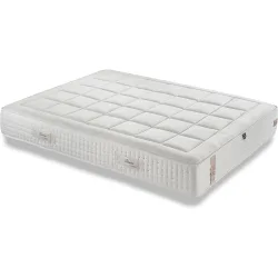 Colchón de muelles ensacados + látex firmeza media Sirocco V2