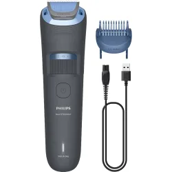 Barbero Series 3000, recortadora de barba, 20 posiciones de longitud, 60 min autonomía