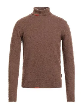 Rollkragenpullover Herren Khaki M,S Herren - Bob - FashionsVida
