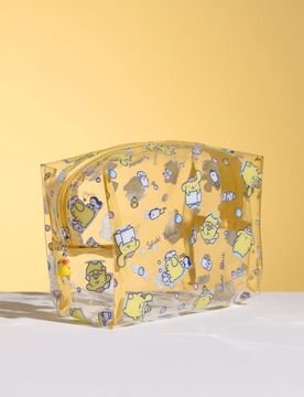 Borsa trucco trasparente PomPomPurin - clear