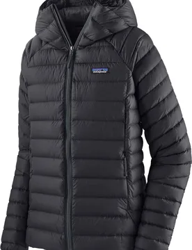 Stepp-und Daundenjacken aus Naturdaunen – Damen / Frauen – W's Down Sweater Hoody W's Down Sweater Hoody Black für - Patagonia - FashionsVida