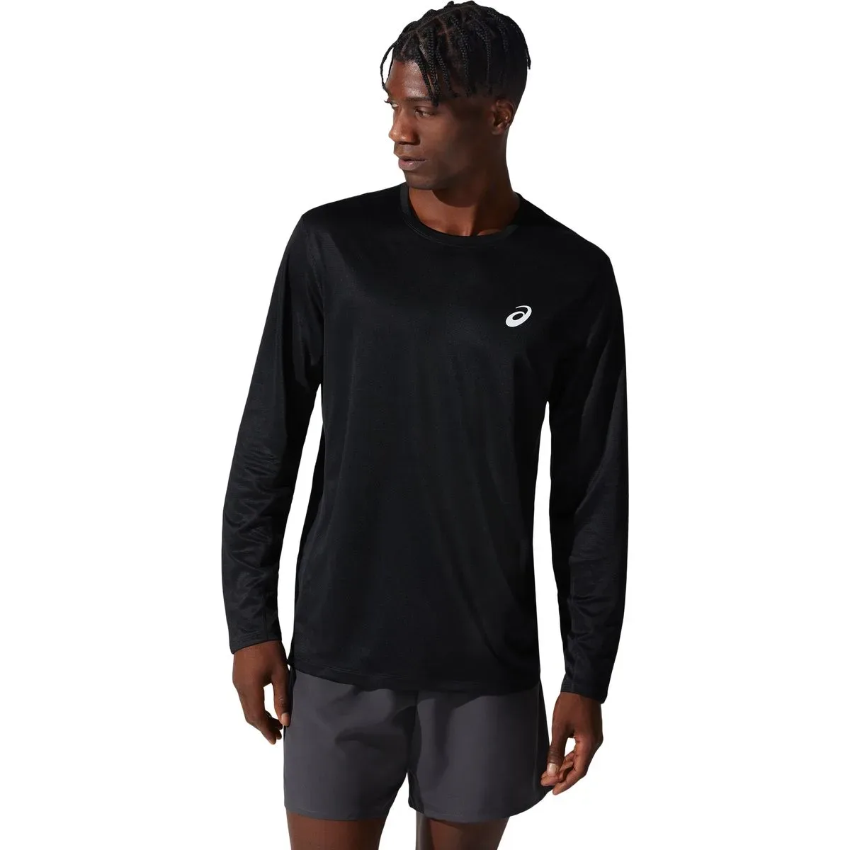 Core Herren Longsleeve, schwarz L - Asics - FashionsVida