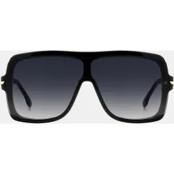 Gafa de sol de mujer rectangular en acetato con lente degradada