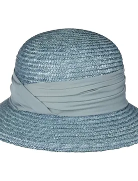 Minalea Straw Hat by - light blue - Damen - Size: One Size - Seeberger - FashionsVida