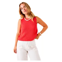 Maglietta Senza Maniche E5023 Ruby Red XL