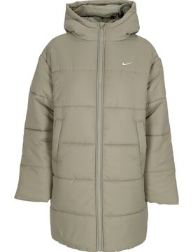 Piumino Donna W Sportswear Therma-fit Classic Parka Light Army/white