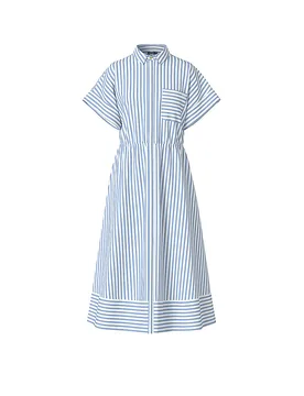 Joop Midikleid DONIKA bleu 40 - Joop! - FashionsVida