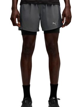 Run velocity pantaloneta técnica hombre Gris (XL)