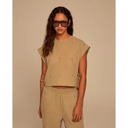 Sfera - Blusa gasa lurex