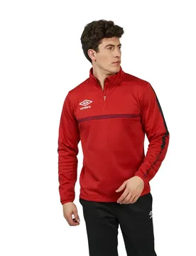 Umbro Sweat-shirt Lunda Red M Homme