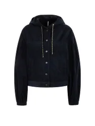 Chaqueta de pana azul oscuro 34