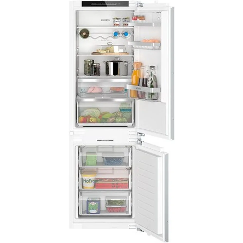 Frigorífico combi integrable , cierre SoftClose con puerta fija - KI86NADD0 - Siemens - FashionsVida