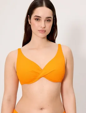 Tops de bikini reductor micropiqué en copa c - Ysabel Mora - FashionsVida