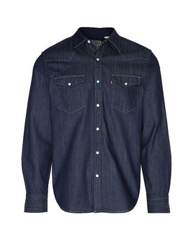 Camisa vaquera azul oscuro S