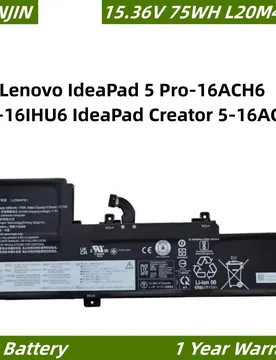 L20M4PE1 75WH Laptop Battery For Lenovo IdeaPad 5 Pro-16ACH6 Pro-16IHU6 IdeaPad Creator 5-16ACH6 Series L20C4PE1 L20L4PE1 7 - Aliexpress - FashionsVida