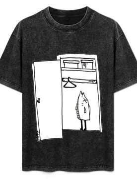 ClosetFish Logo T-Shirt Urban Casual Loose Fit Tee - Aliexpress - FashionsVida