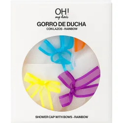 Gorro De Ducha Con Lazos Rainbow