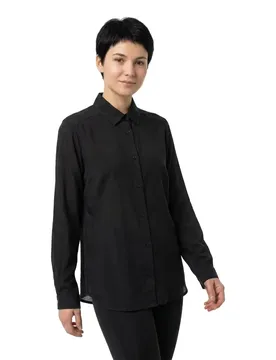 Chemise à Manches Longues Hilda Black S