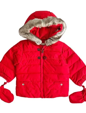 Months Red Down Puffer Coat - Dior - FashionsVida