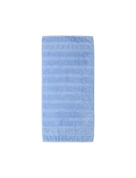 Duschtuch NOBLESSE 80x160cm Mittelblau hellblau baby
