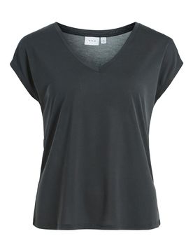 VILA Camiseta 'VIModala' negro
