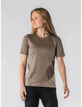 Technical Merino 150 Damen T-Shirt, braun XS