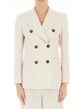 Blazer doppiopetto SABBIA 46 - Liu jo - FashionsVida