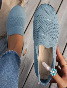 New Summer Mesh Square Toe Breathable Women Shoes Fashion Hollow Out Casual Flat Shoes for Women Large Size Zapatos De Mujer - Aliexpress - FashionsVida