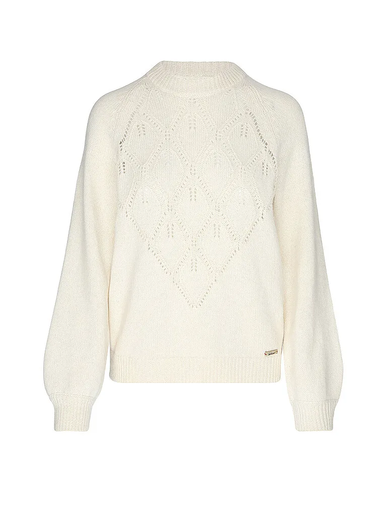 Pullover LUANGITA crema M - LUIS TRENKER - FashionsVida