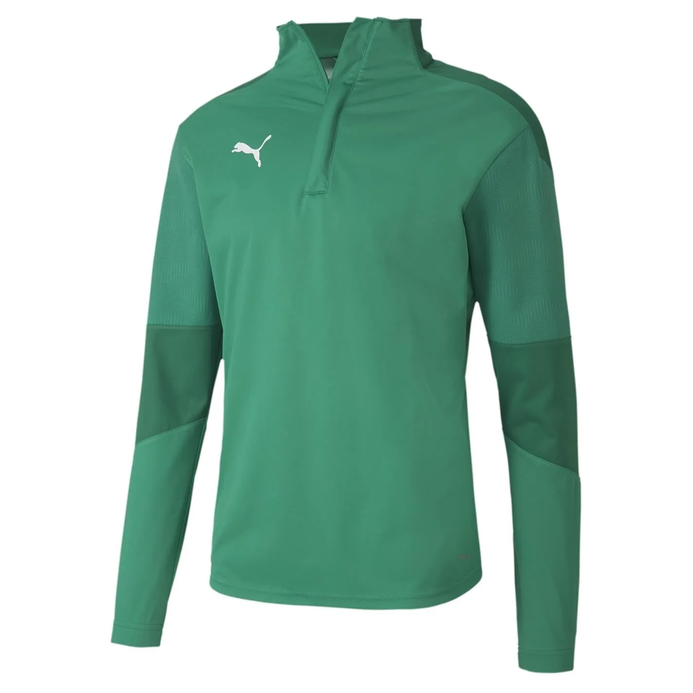 Mens 21 Rain Zip Top - Green - Size Medium - Puma - FashionsVida