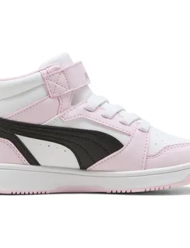 Rebound V6 Mid AC+ PS Kinder Freizeitschuhe, weiß, Größe 35 35