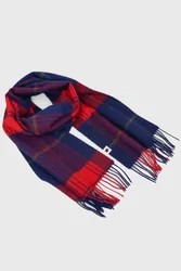 Fell Check Woollen Scarf - - Size: ONESIZE