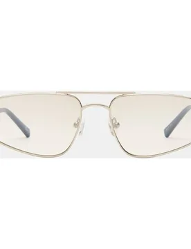 Gafa de sol unisex piloto en metal con lente cosmetica - Le Specs - FashionsVida