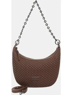 Bolso de PU con cremallera y asa de cadena - Robert Pietri - FashionsVida