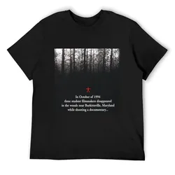THE BLAIR WITCH PROJECT T-Shirt Short sleeve tee custom shirt workout shirts for men