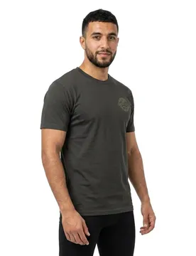 T-shirt à Manches Courtes Skewed Black 2XL