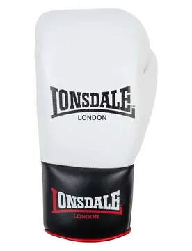 Gants De Boxe En Cuir Campton White / Black / Red 10 oz R