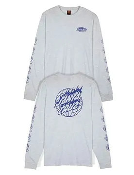 T-shirt à Manches Longues Global Flame Dot Athletic Heather L