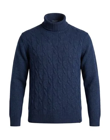 Rollkragenpullover Herren Blau XXL Herren - Fay - FashionsVida