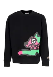 Felpa Leggera Girocollo Uomo Jumbo Running Dog Crewneck Black