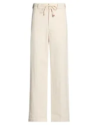 Pantalones Hombre Beige S Hombre