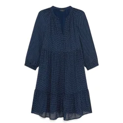 Vestido corto con escote pico