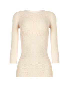 WOLFORD Shirt creme M damen
