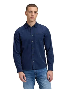 Chemise à Manches Longues 112386382 Regular Fit Dress Blues XL - Lee - FashionsVida