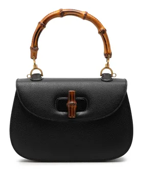 Grained Calfskin Bamboo Night - Gucci - FashionsVida