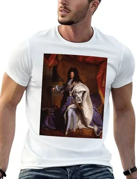King Louis XIV of France (1702) - Hyacinthe Rigaud T-Shirt man t shirt heavy cotton t shirt man plain t shirts designer T-shirt - Aliexpress - FashionsVida