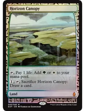 Horizon Canopy (Zendikar Expeditions Full Art foil) Masterpiece Series - Zendikar Expeditions - Magic: The Gathering - FashionsVida